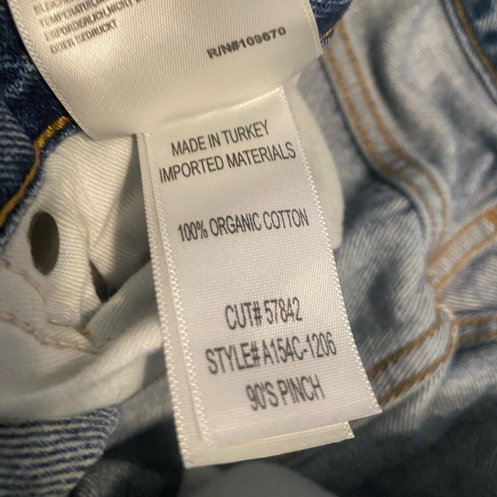 Agolde distressed 90’s pinch waist jeans - Picture 6 of 6